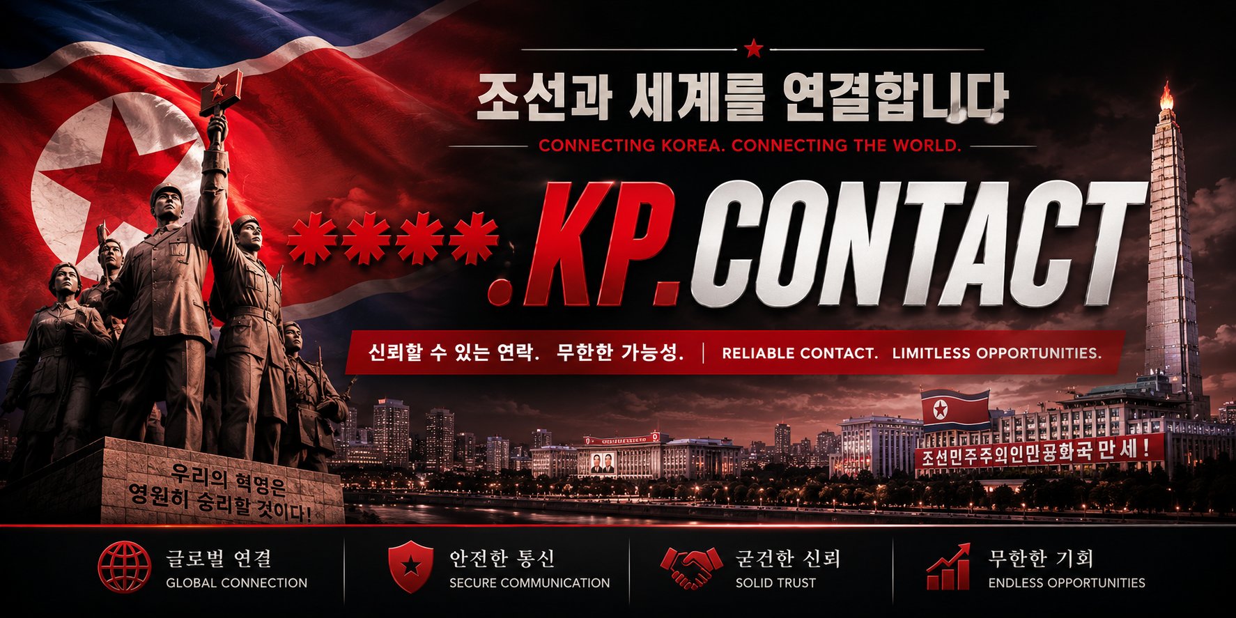 Promotional banner for kp.contact